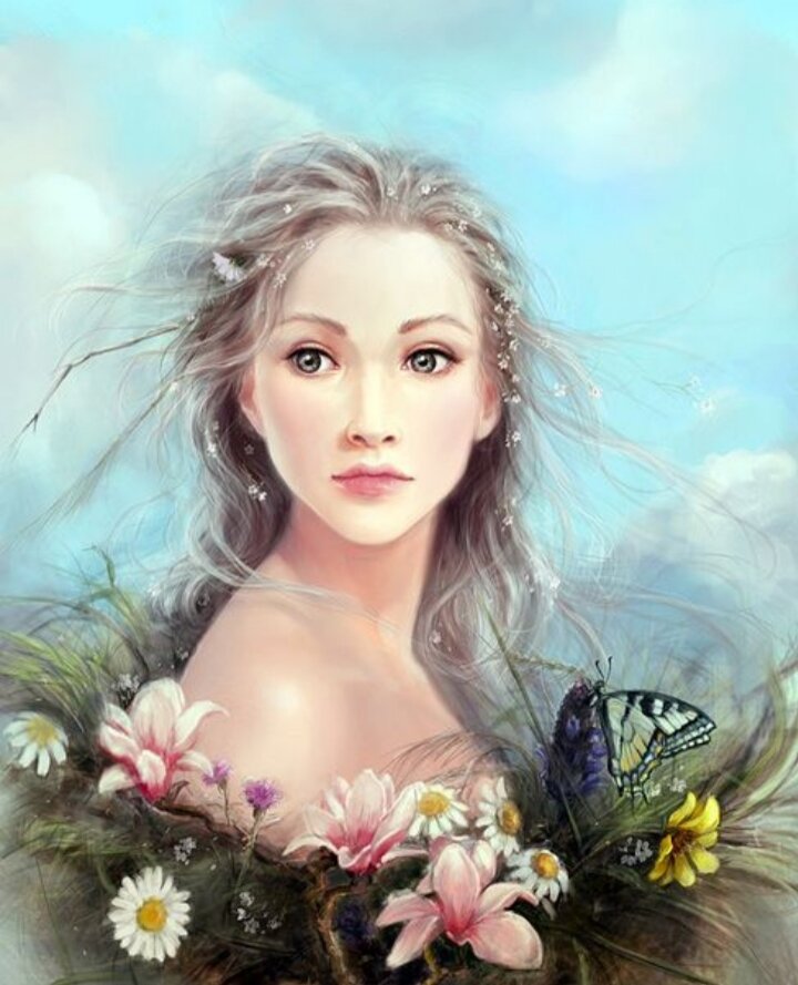 Вот она, Весна в человеческом обличье 