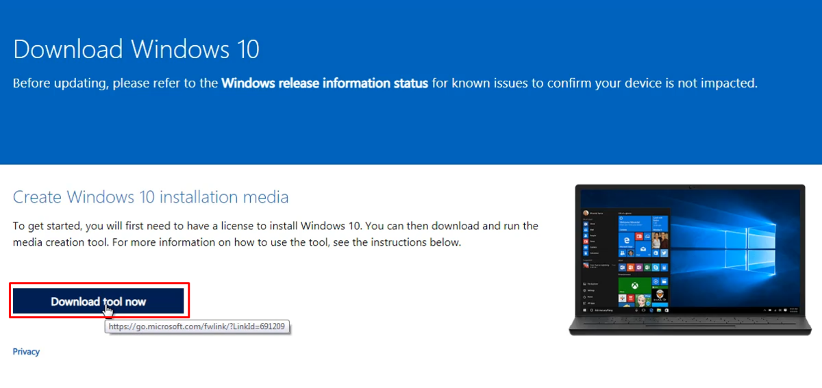 Не получается обновить Windows 7 до Windows 10