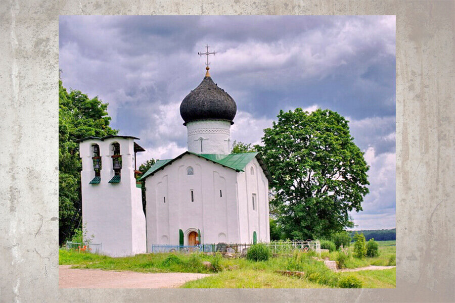 Крест княгини Ольги в Пскове