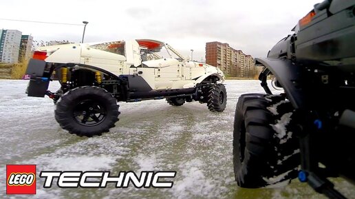 BUWIZZ VS ICE – LEGO Technic Drift 107mm WHEELS