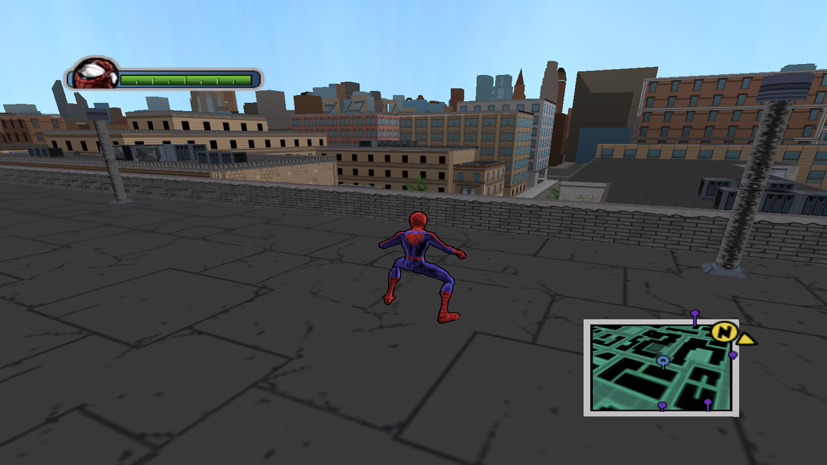 Скриншот из игры Ultimate Spider-Man