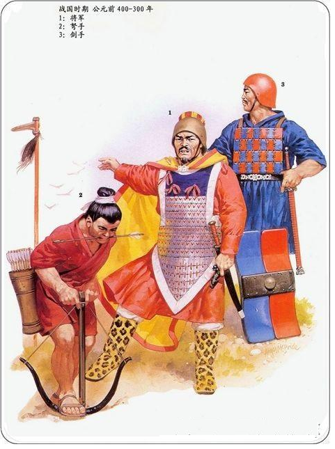 Древнекитайская пехота.