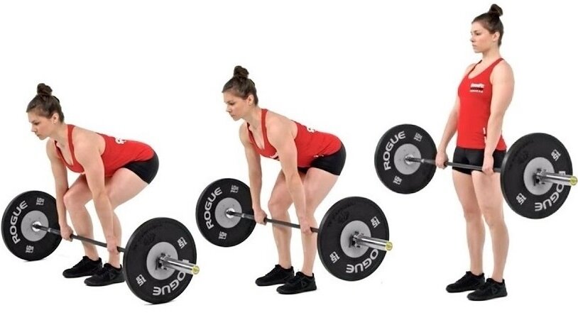 Важно также делать классическую тягу с хорошей, правильной техникой - обо всех технических и других нюансах становых тяг в статье об упражнениях для разгибателей спины в моём основном блоге.