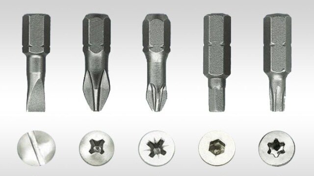 Особенности пружинных и магнитных бит для шуруповерта