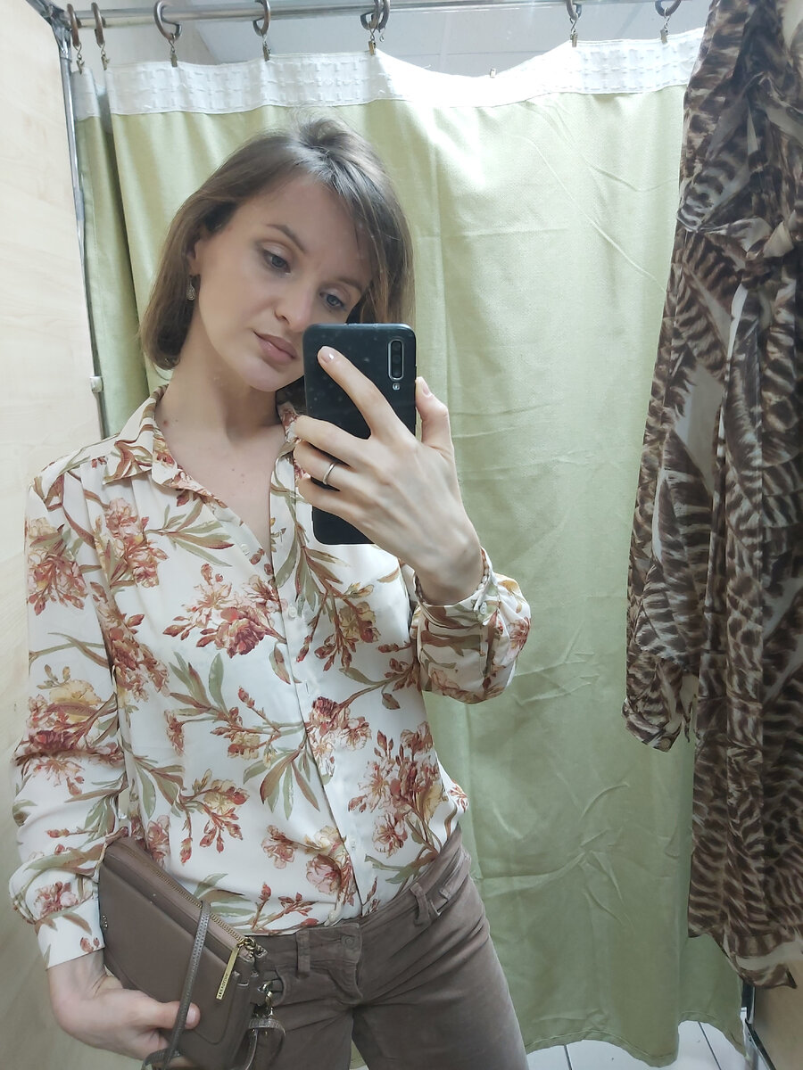 рубашка H&M, 640 руб., полиэстер