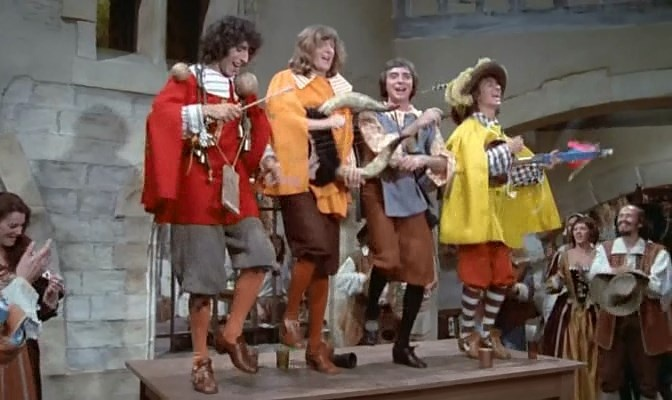 Кадр из фильма "Четыре мушкетера" взят для иллюстрации из Яндекс Картинки. 