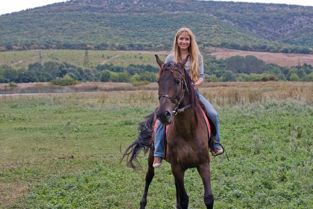 я в 20 лет, совершенно счастливая