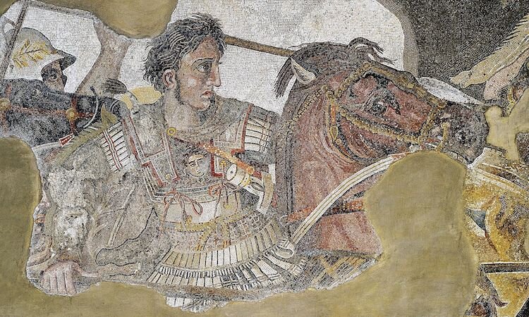 Мозаика Александра, Дом Фавна, Помпеи, 100 г. до н. э. (Фото: Wikimedia Commons [Public Domain])
