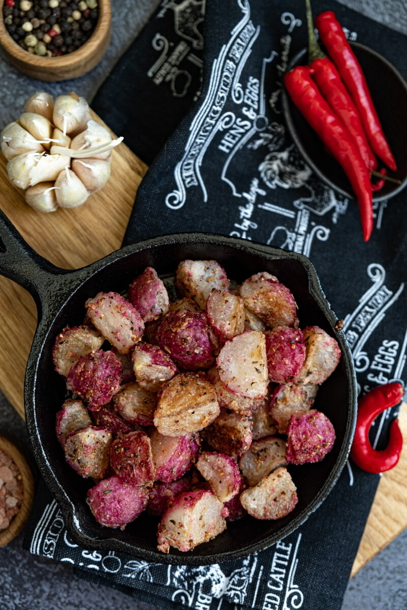 Необычный редис! 