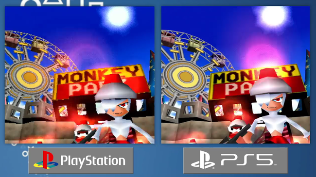 Сравнение разрешения на оригинальной PlayStation и на PS5