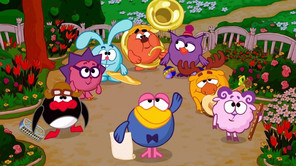 Смешарики музыкальные