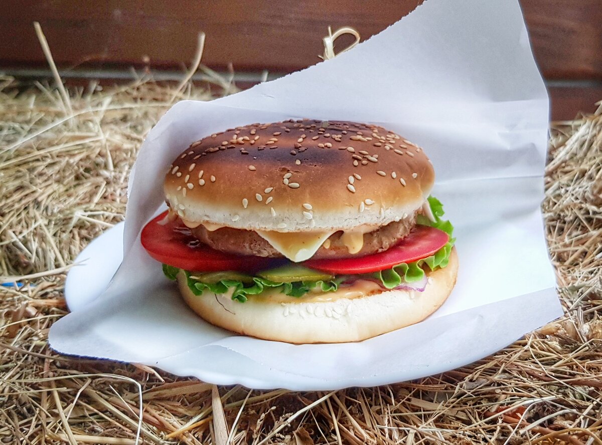 Бургер МОРСКОЙ КОТ