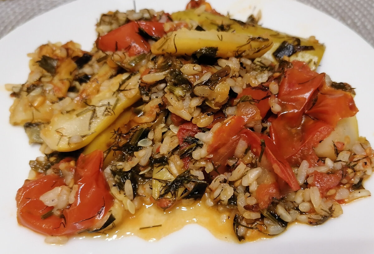 Кабачки по камбузному рецепту. Фото автора