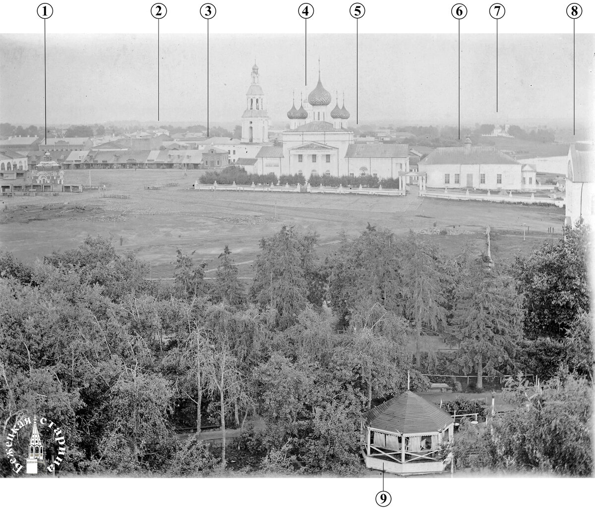 Бежецк карта панорама