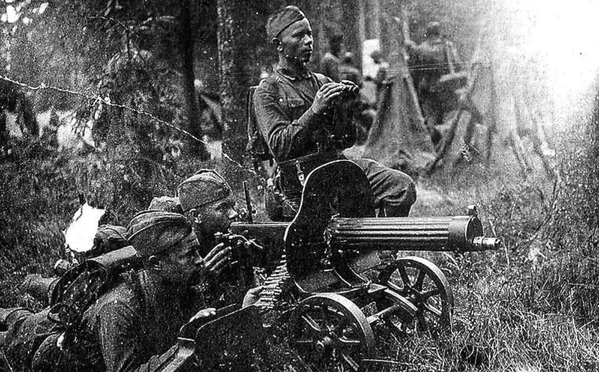 Пулеметчики Максим второй мировой войны