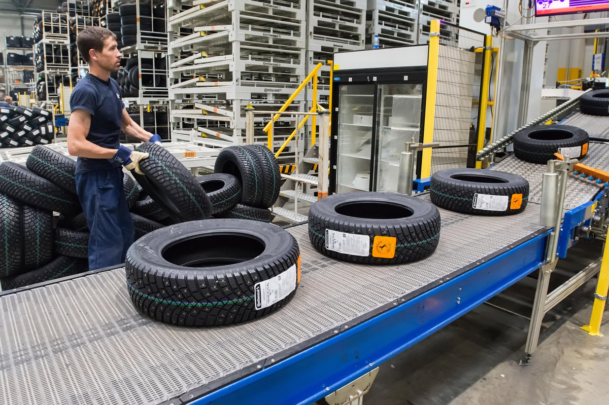     Continental перезапустил производство шин на российском заводе Фото производителя.