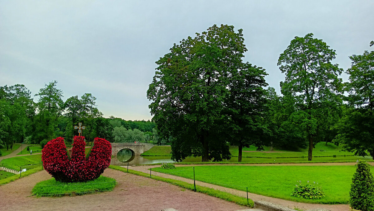 Дворцовый парк в Гатчине