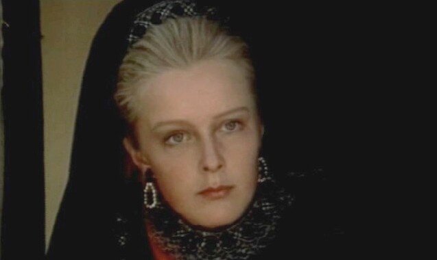 Катрин Кохв роли Екатерины II в фильме "Михайло Ломоносов (1984-1986).