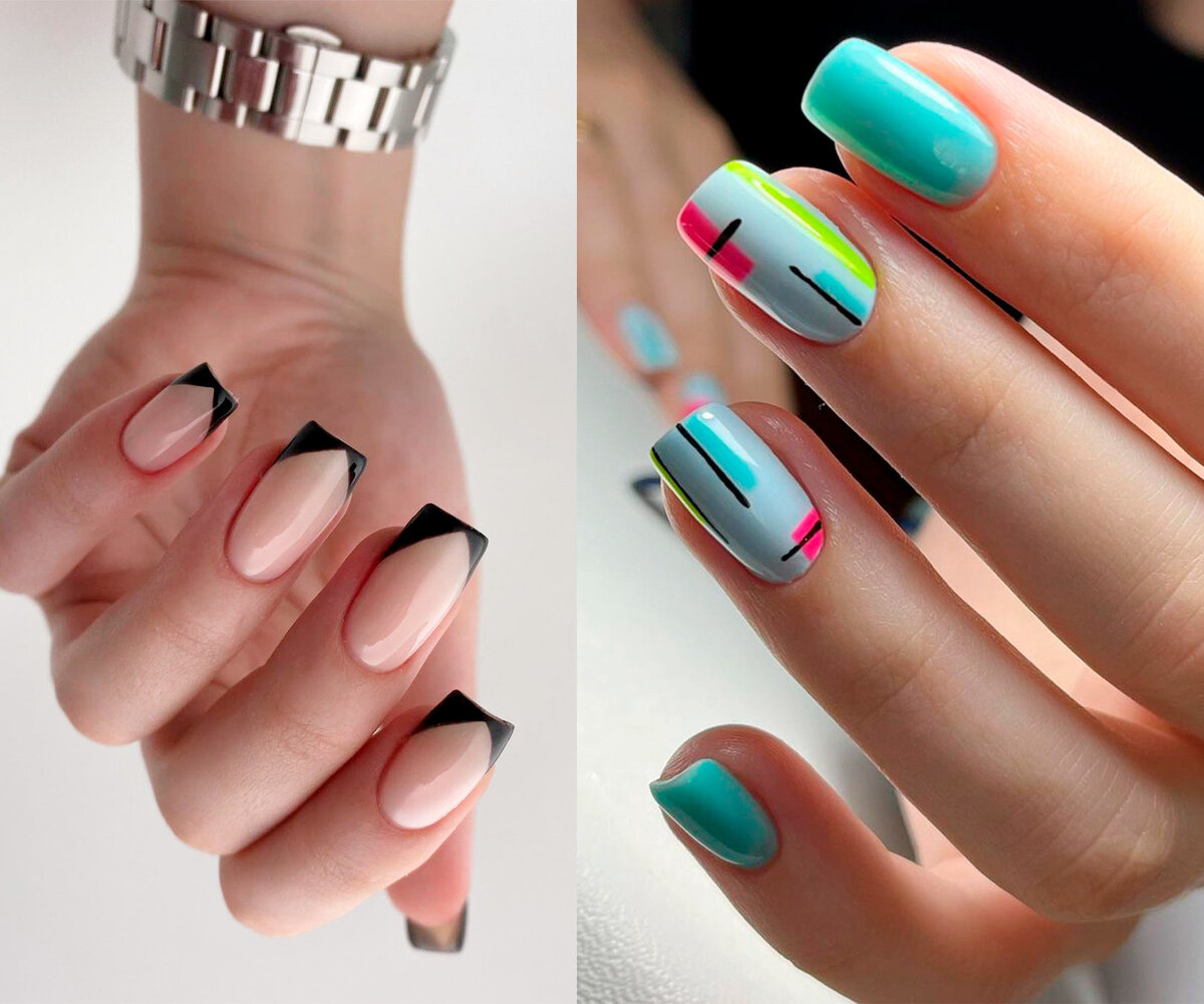     5 примеров абстрактного маникюра, которые актуальны сегодня — они украсят ногти любой длины
