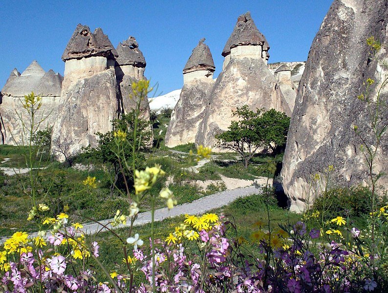 Каппадокия. Источник: Wikimedia Commons. Murat Özsoy 1958