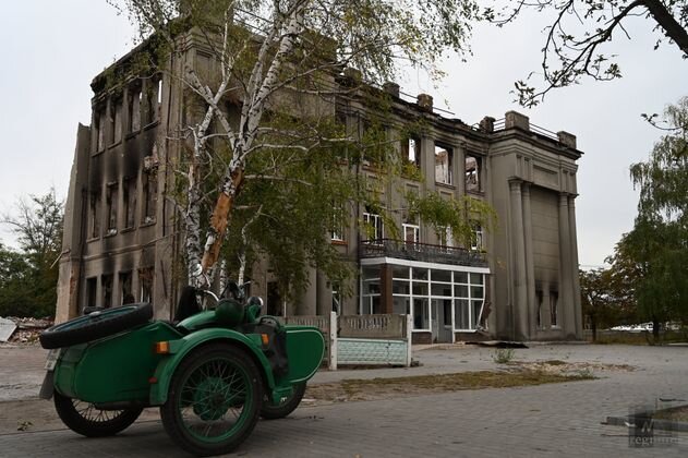    Красный Лиман, ДНР Александр Погожев © ИА REGNUM