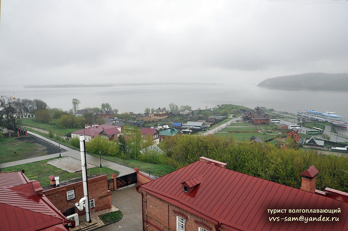 Взгляд на остров-град с каланчи пожарного обоза. Свияжск, часть 10 | Турист  волгоплавающий | Дзен