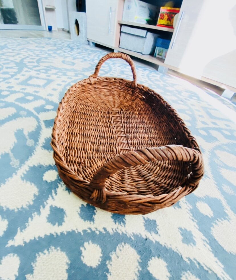 Поднос овальный 20 на 40 см из бумажной эко-лозы