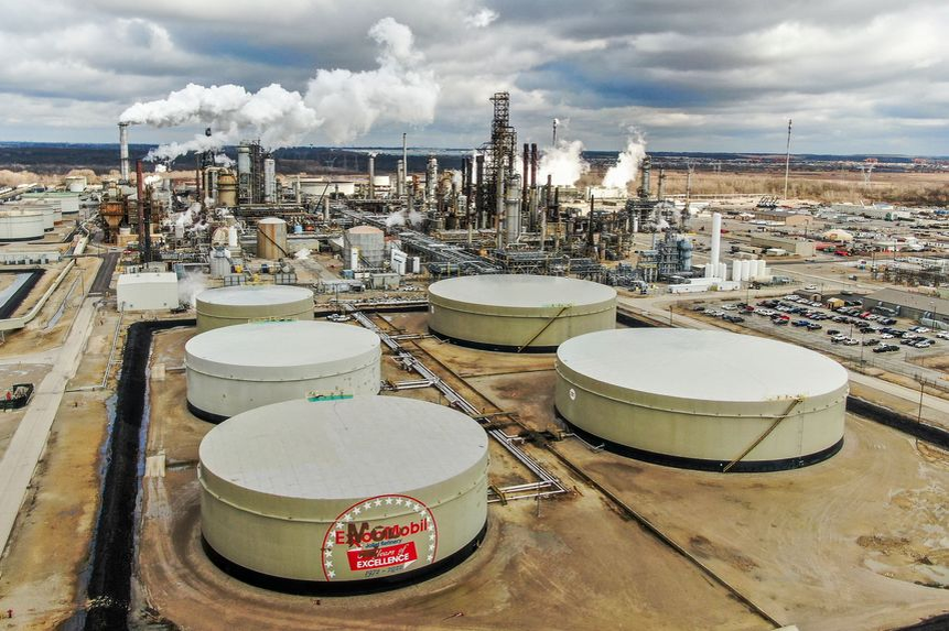 Нефтеперерабатывающий завод ExxonMobil, штат Иллинойс