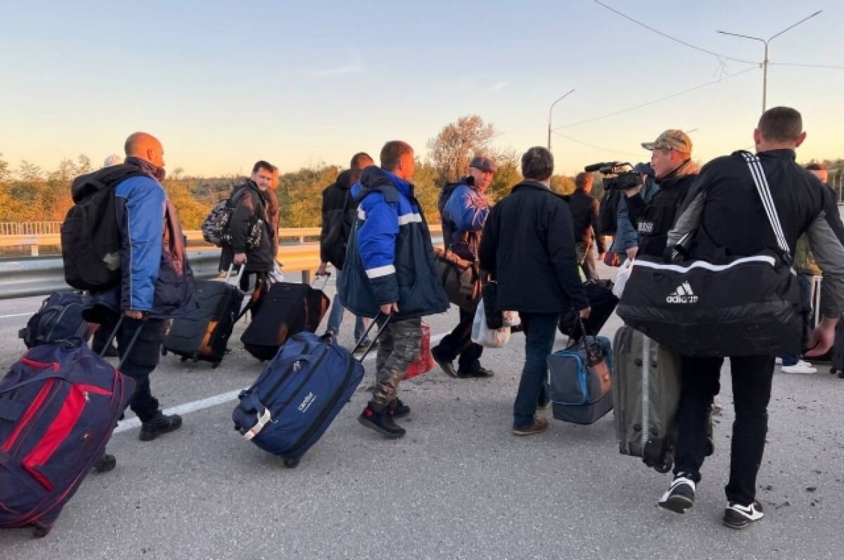    В Сети появились кадры обмена пленными между Россией и Украиной