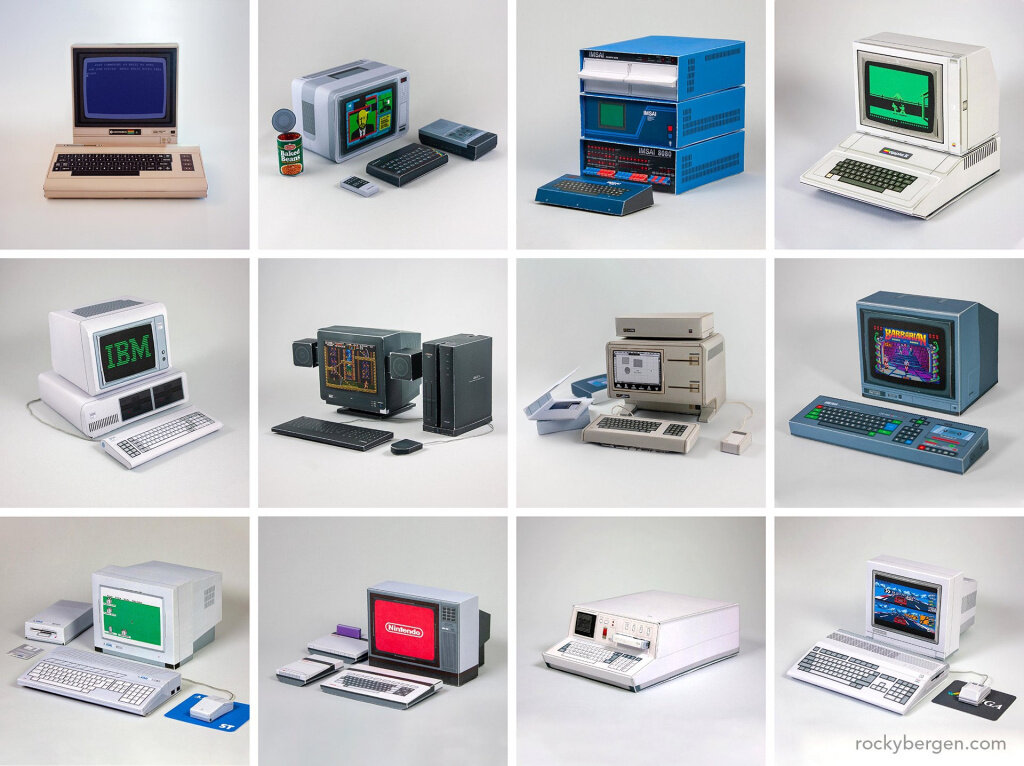    Retro PC Papercraft