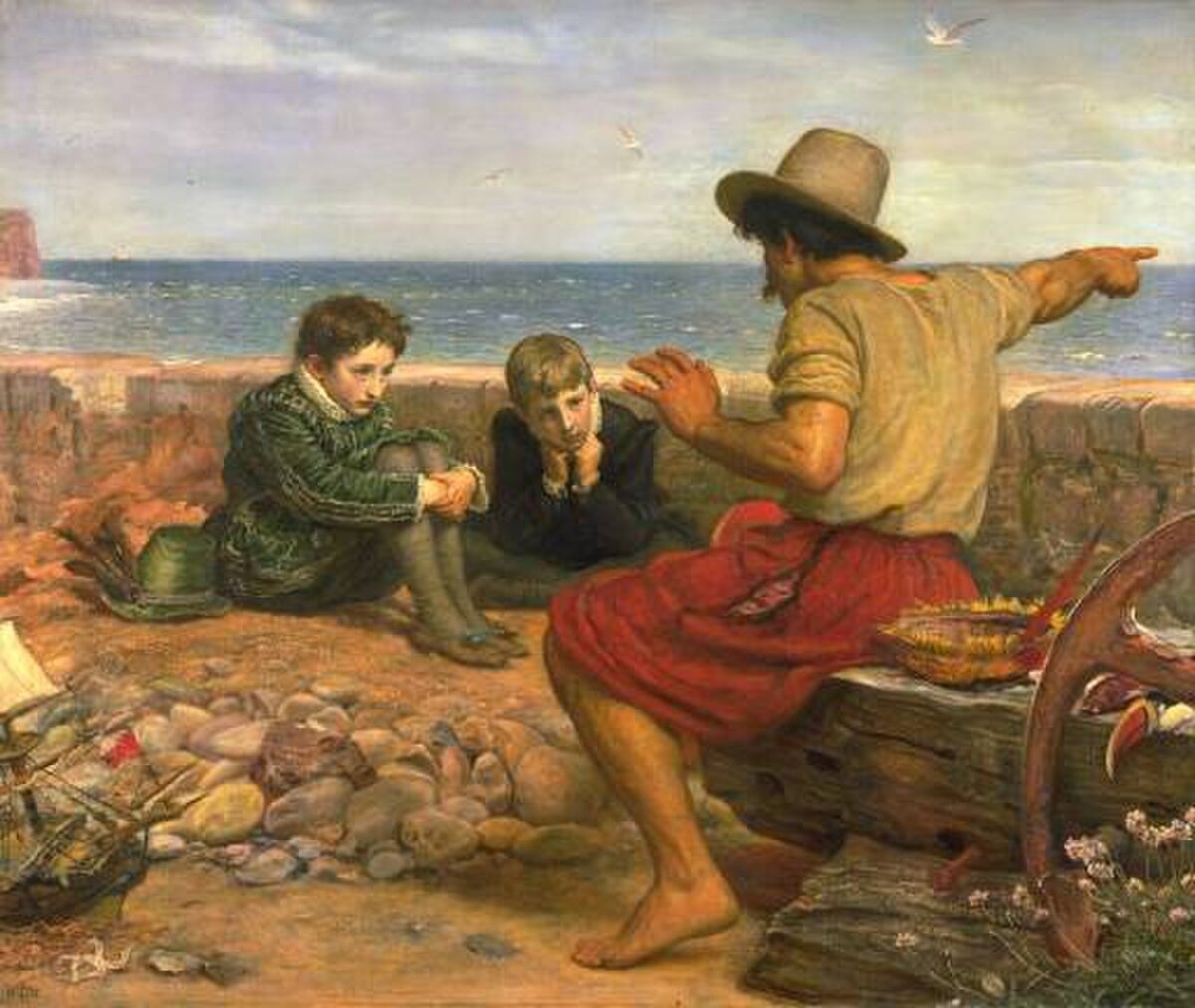 Джон Эверетт Милле, «Детство Рейли» (1871).