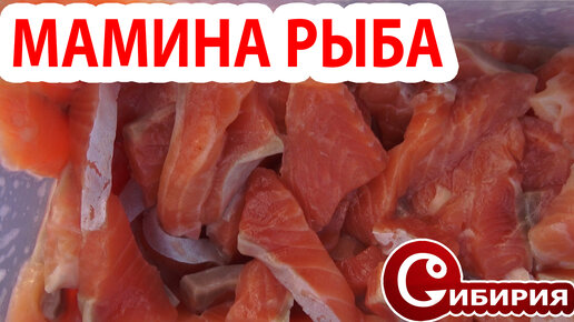 ЗНАМЕНИТАЯ МАМИНА РЫБА! РЕЦЕПТ ВКУСНОЙ КРАСНОЙ РЫБКИ! Рецепты Андрей СИБИРИЯ