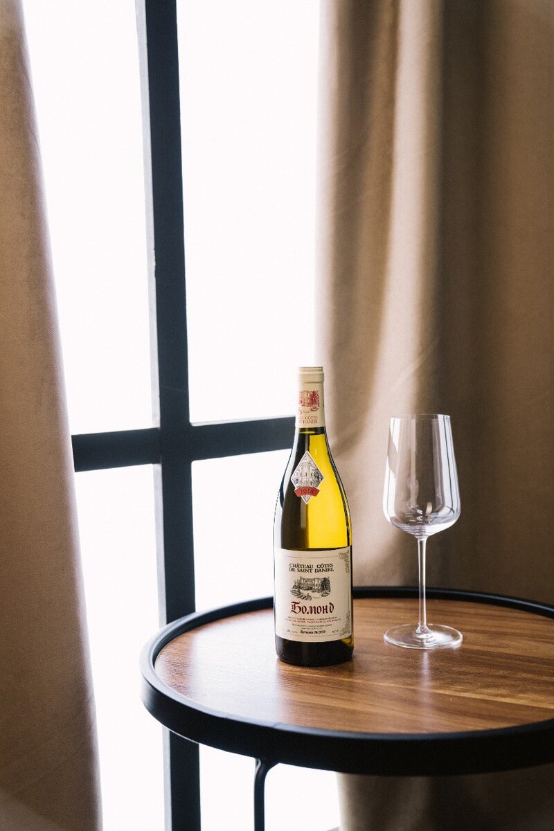 Вино Бомонд, белое, сухое