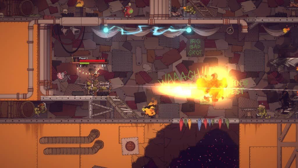 Огнемет - самое эффектное оружие в игре