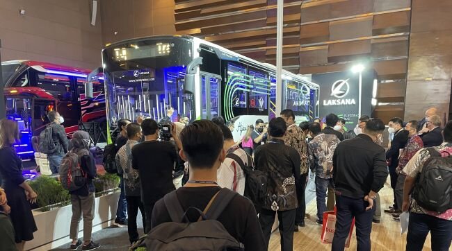 Busworld South East Asia – смесь электрических городских и роскошных туристических автобусов