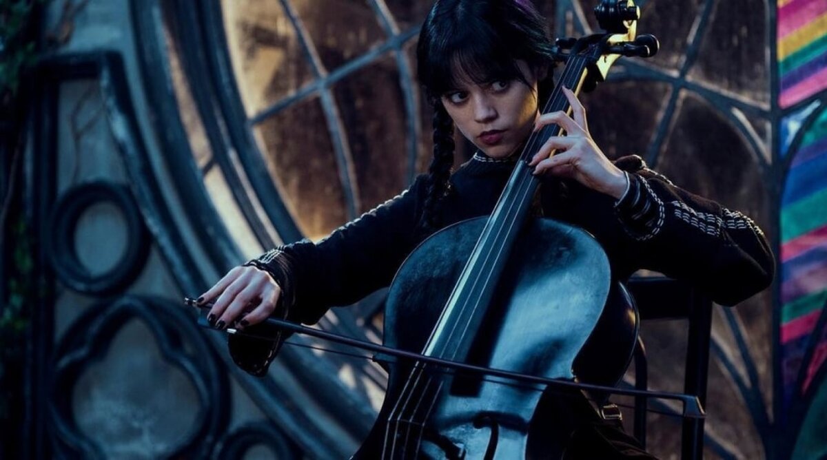 Кадр первого сезона сериала «Уэнсдей» («Wednesday»), Netflix 2022
