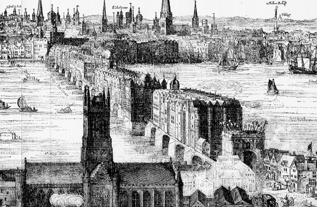 Лондонский мост Авторство: Angr., Общественное достояние, https://commons.wikimedia.org/w/index.php?curid=832356