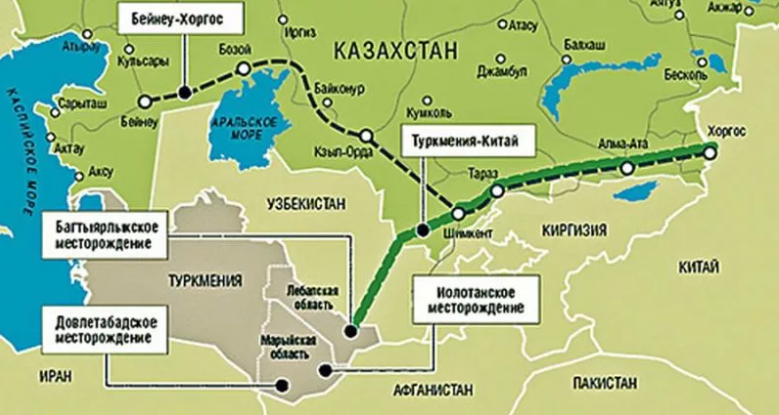 Схема жд туркмении