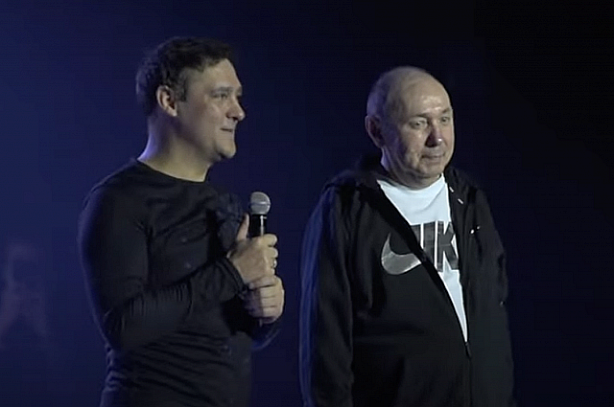    Юрий Шатунов и Сергей Кузнецов.