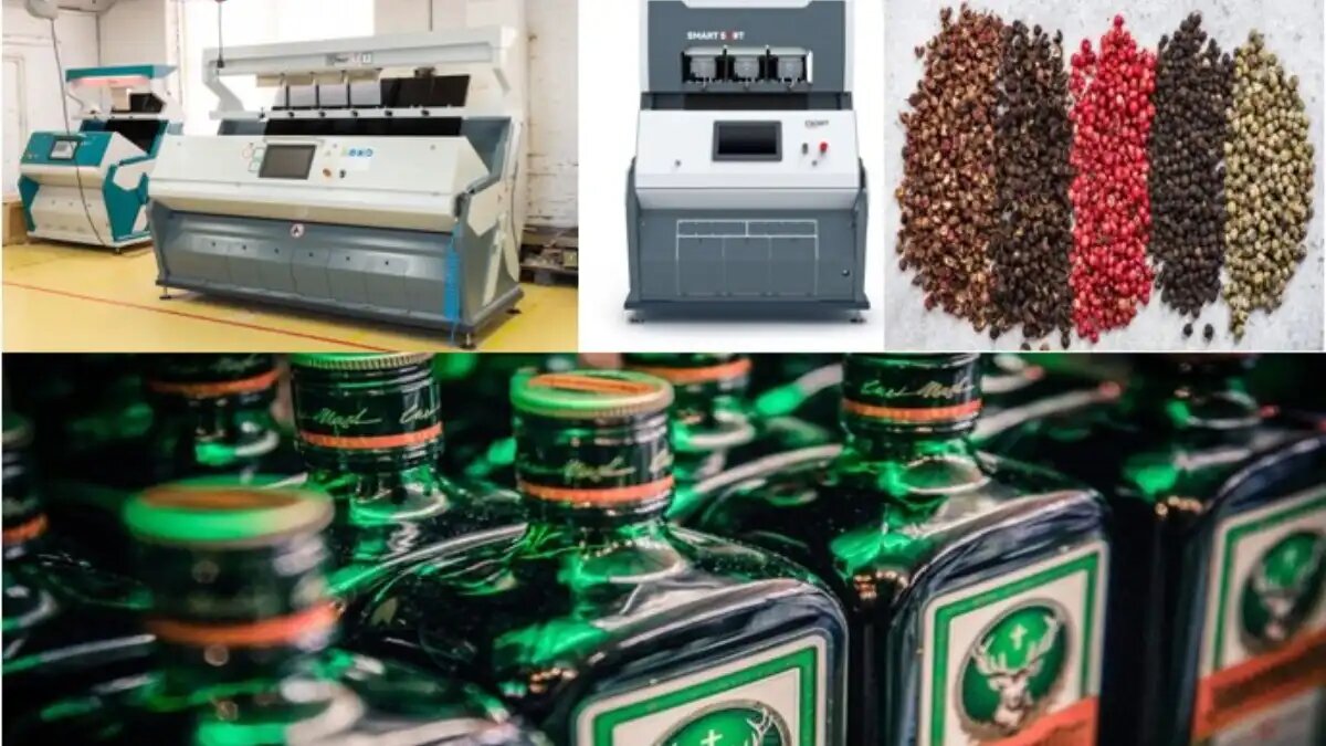 Фото: glavpahar.ru Поставщик Jägermeister очищает на фотосепараторах «СиСорт» анис, фенхель, зиру, тмин, семена тимьяна, майорана и многое другое.