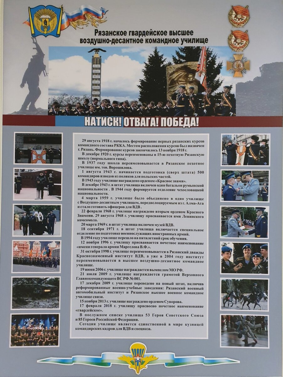 В канун 104-й годовщины училища ВДВ в Рязани наш рассказ – о его  выпускниках | Рязанские ведомости | Дзен