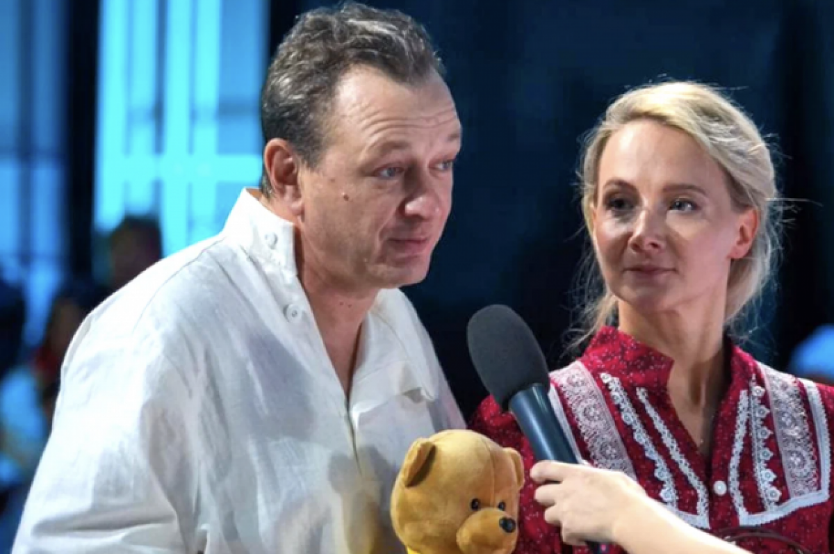    Марат Башаров и Оксана Домнина.