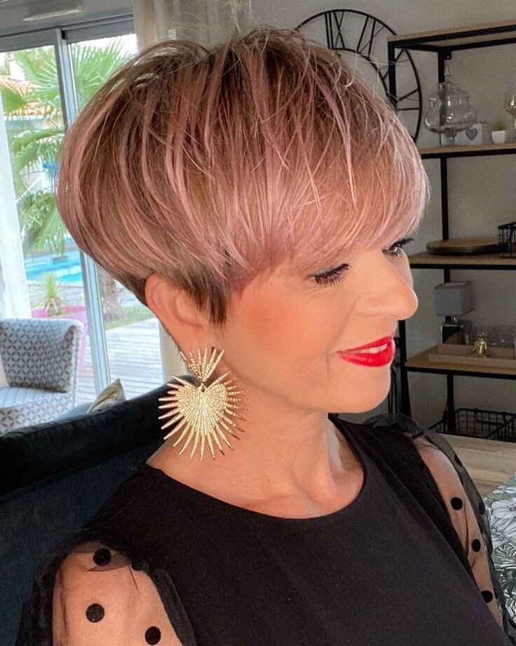 Короткая стрижка "Шапочка"