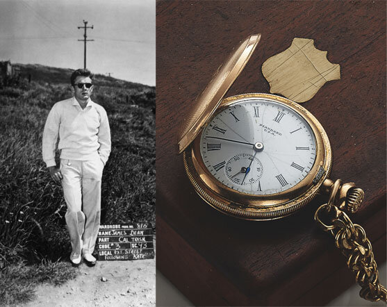 Джеймс Дин и его карманные часы Elgin