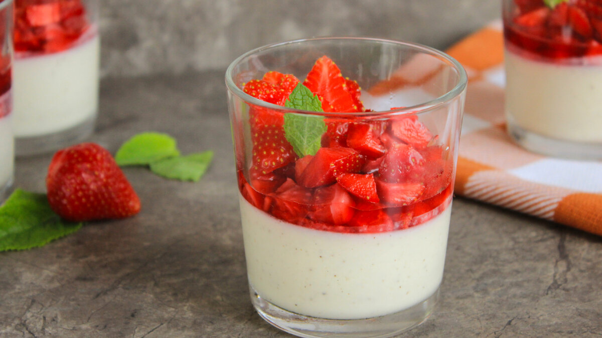 готовая панна котта 