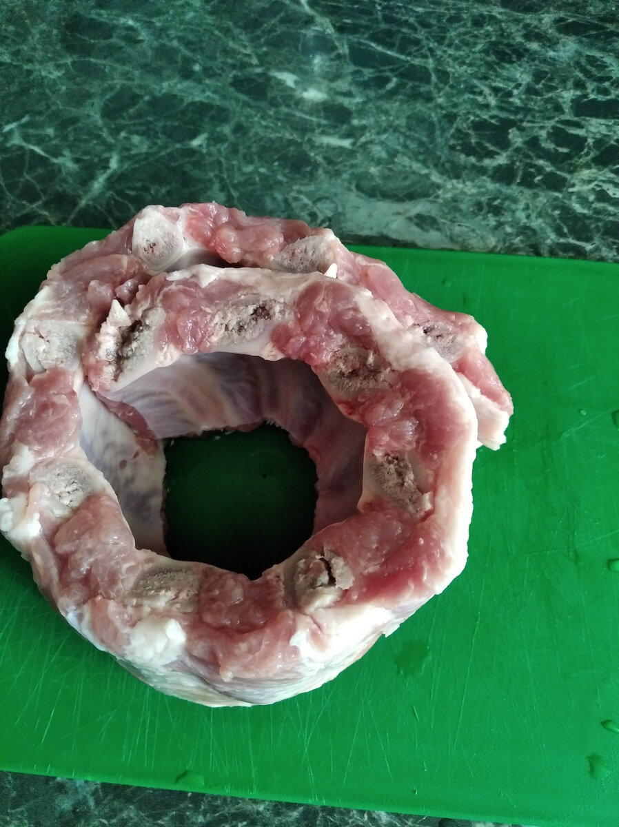 500 г промытых рёбер