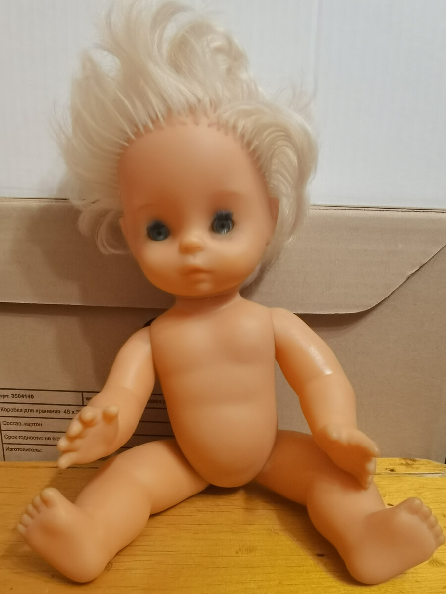 Кукла советского периода производство ГДР