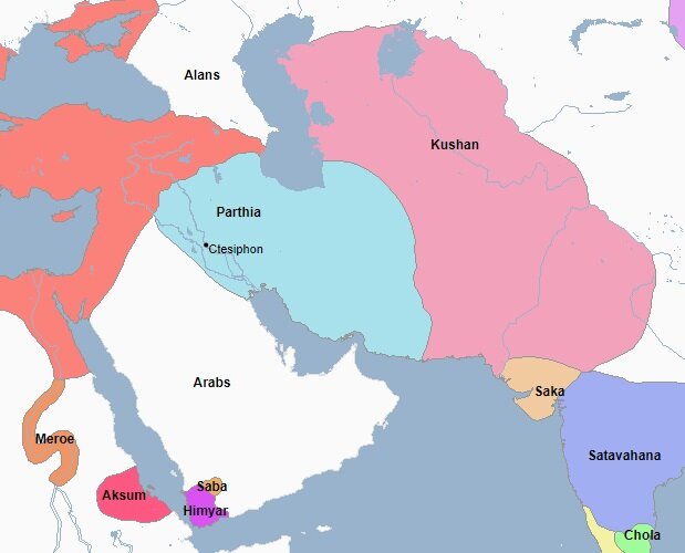 Западная Азия.