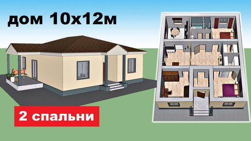 Проекты одноэтажных домов