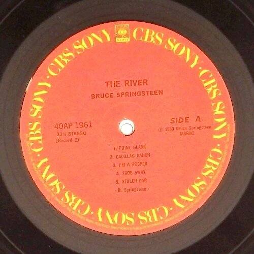 пластинка the river bruce springsteen